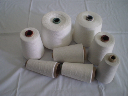 Fil blanc cru de polyester