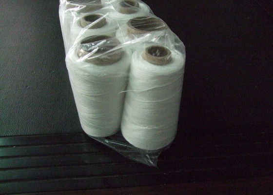 Polyester 100% blanc cru soumis à un traitement thermique de fil de couture 40s/2